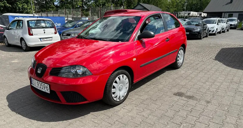 seat ibiza śląskie Seat Ibiza cena 11900 przebieg: 121000, rok produkcji 2008 z Sułkowice